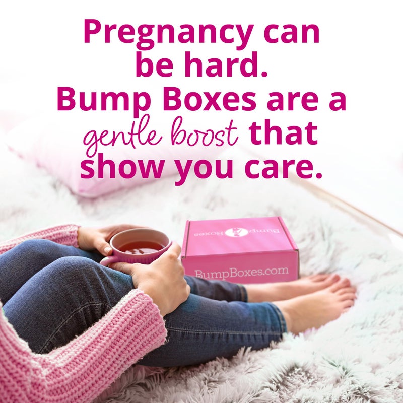 Bump Boxes 2nd Trimester Gift Set, Complete Pregnancy Care Package with Belly Butter, Bath Soak, Baby Footed Sleeper, Sonogram Frame and Eye Mask - Image 3